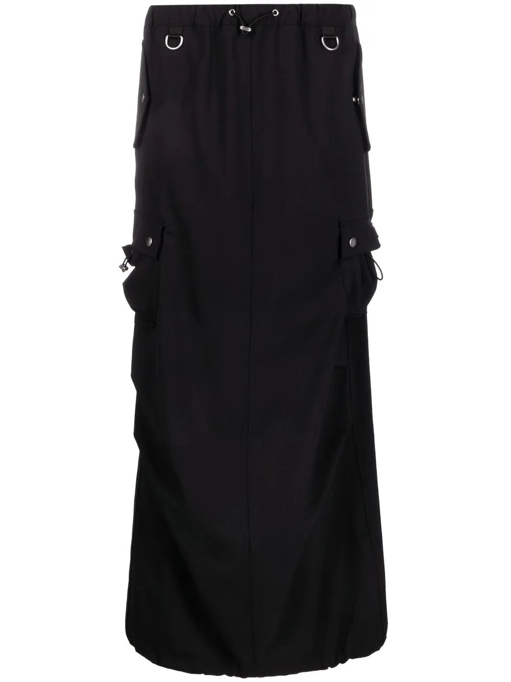 COPERNI TAILORED CARGO MAXI SKIRT black