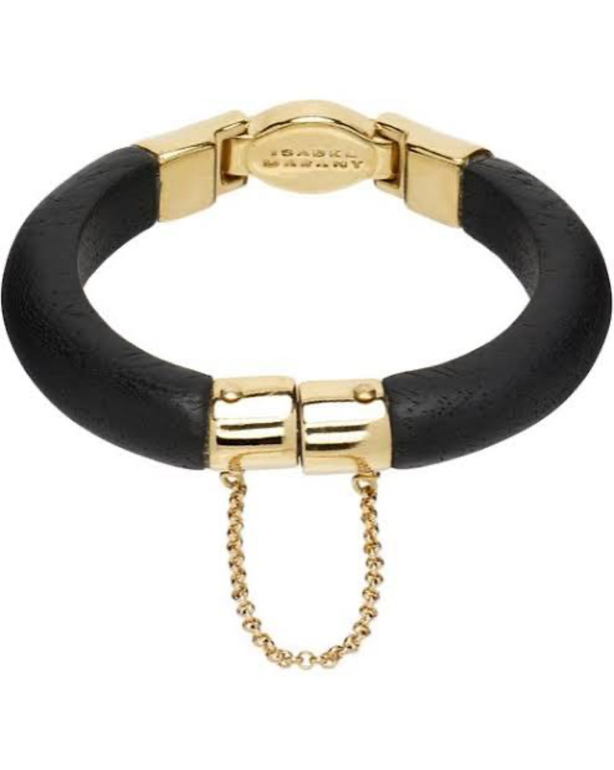ISABEL MARANT TAYLOR bracelet black gold