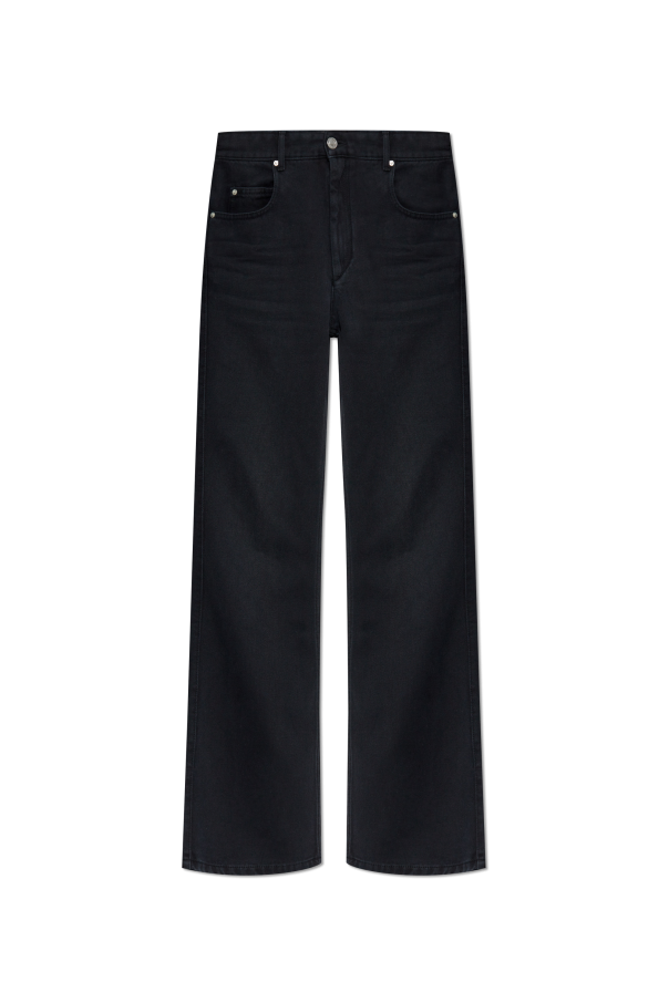 ISABEL MARANT BELVIRA jeans faded black
