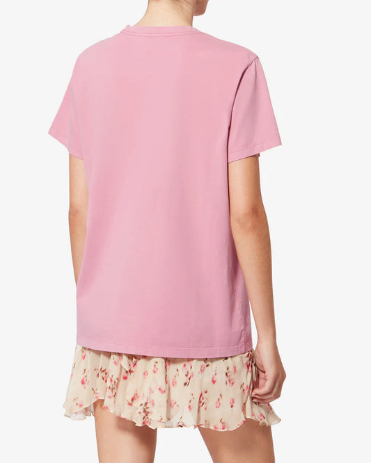 ISABEL MARANT ABY t-shirt bubblegum granita