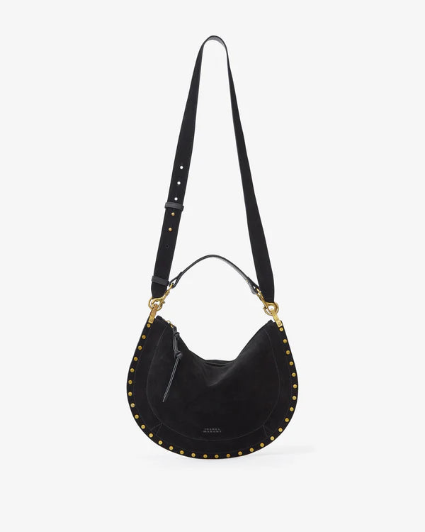 ISABEL MARANT OSKAN SOFT ZIPPED shoulder bag black