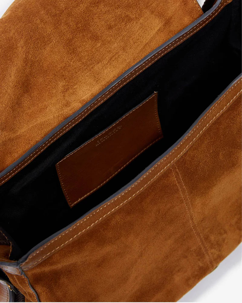 ISABEL MARANT SIERRA bag small cognac