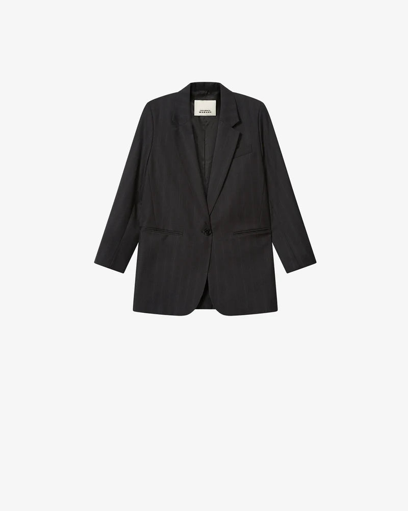 ISABEL MARANT NERIX jacket dark antrachite