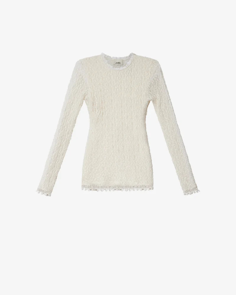 ISABEL MARANT BRANY top white