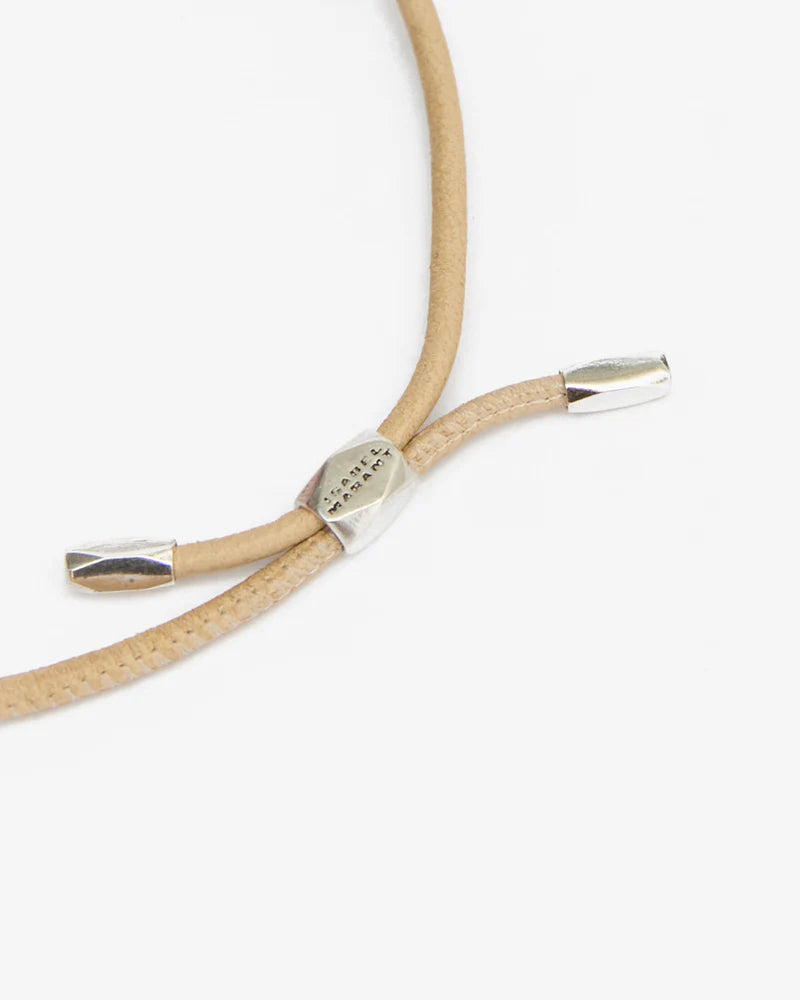 ISABEL MARANT JANIS bracelet red silver