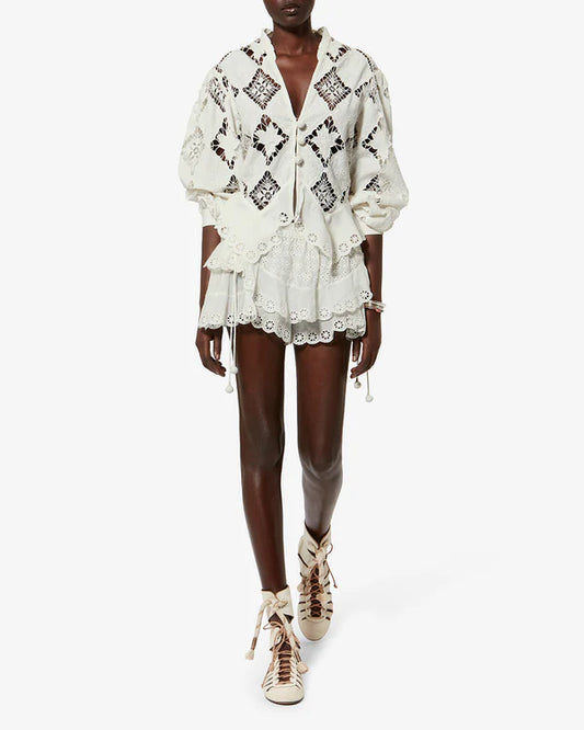 ISABEL MARANT NINA blouse white