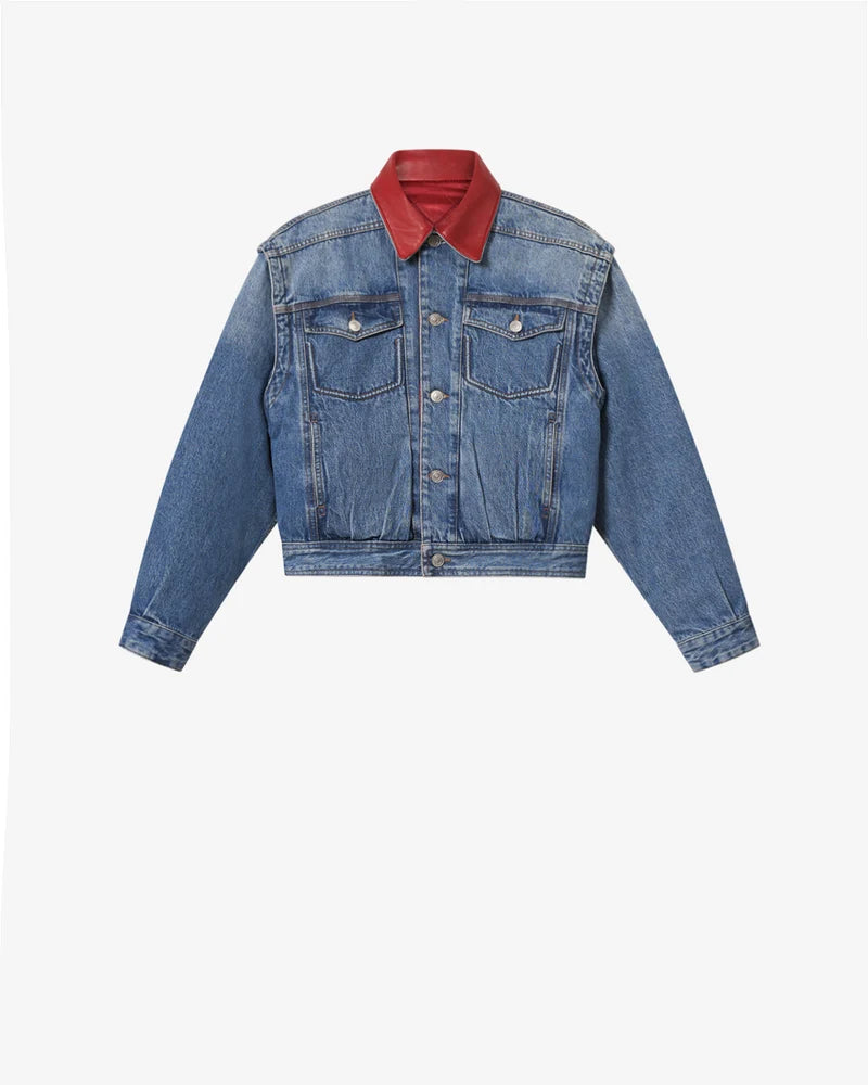 ISABEL MARANT DEVYN jacket blue