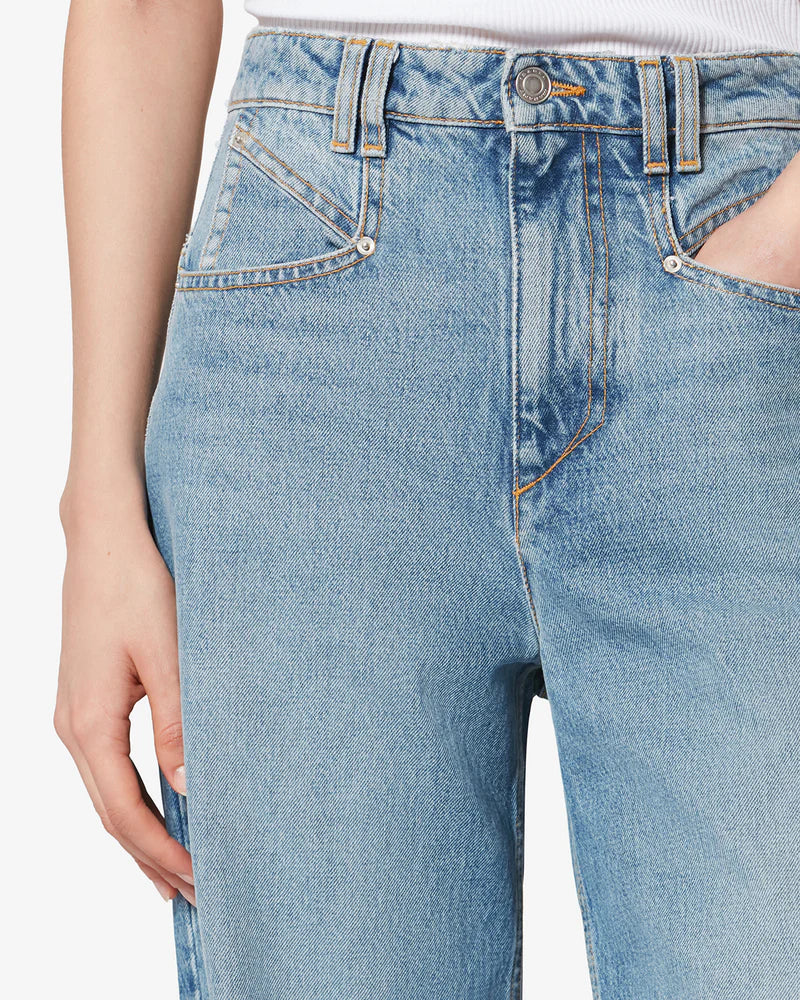 ISABEL MARANT LEMONY jeans light blue