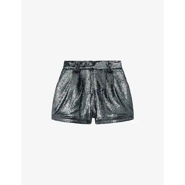 IRO NUCAS short dark grey