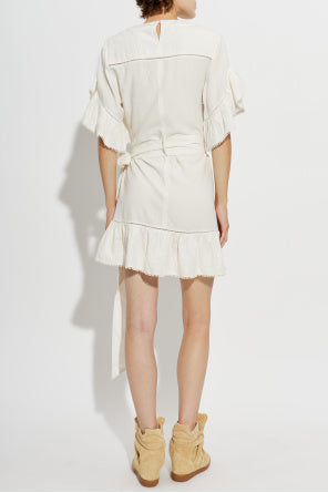 ISABEL MARANT MELICIA dress ecru