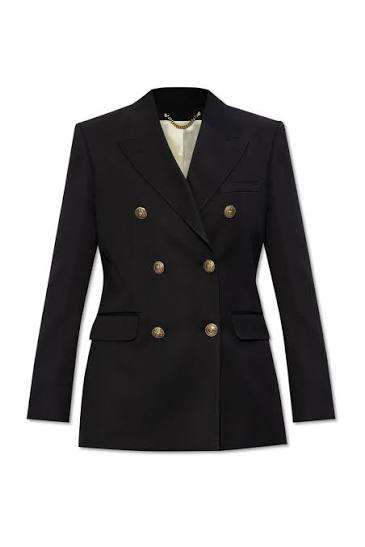 GOLDEN GOOSE P001521 double breasted blazer black