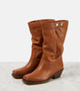 ISABEL MARANT ADEME boots havana