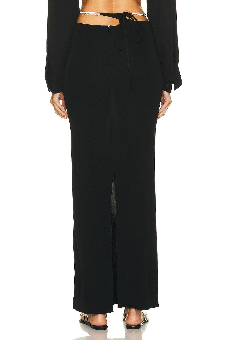CHRISTOPHER ESBER double sculpted waist skirt