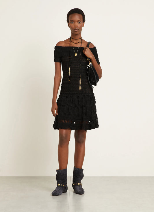 ISABEL MARANT CHARLOTTE dress black