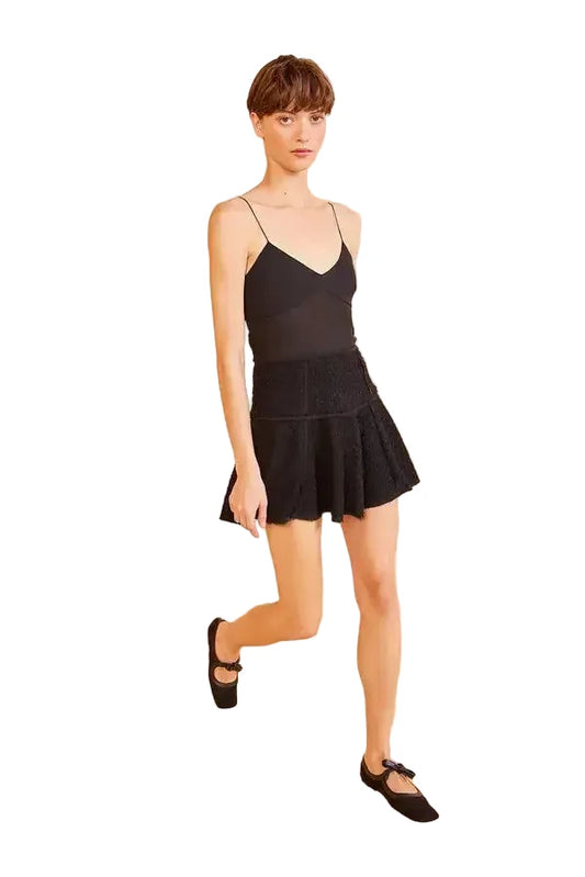 ULLA JOHNSON EMMA skirt black