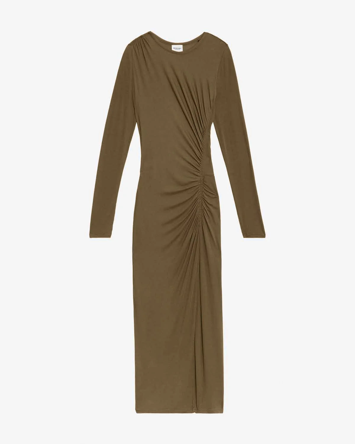 ISABEL MARANT JELINA dress khaki