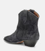 ISABEL MARANT DEWINA faded black boots