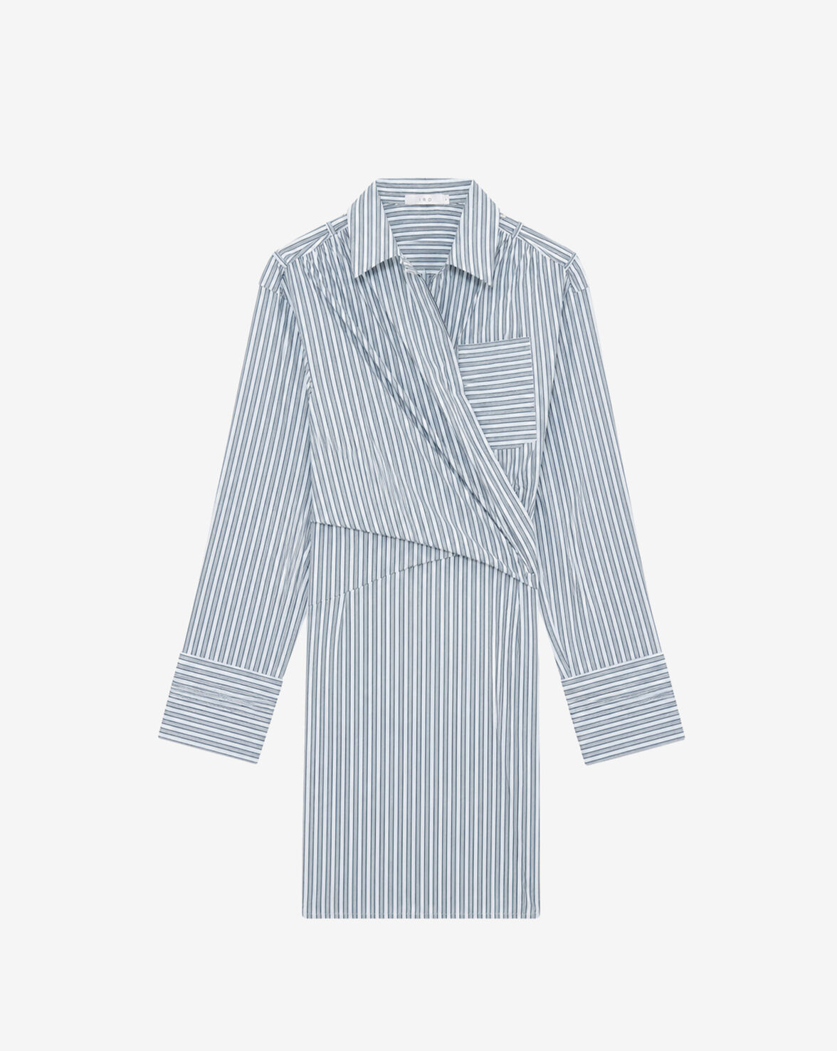 IRO LAZUL dress ocean stripes