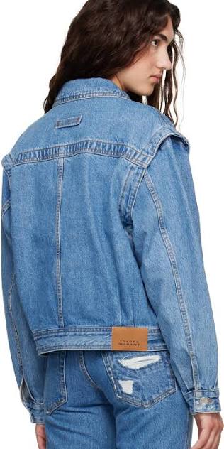 ISABEL MARANT ZYMA jacket light blue