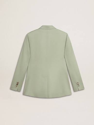 GOLDEN GOOSE P001965 blazer seagrass