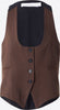 IRO CALA vest dark brown