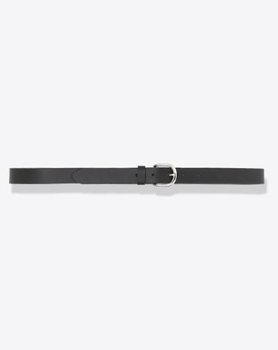 ISABEL MARANT ZAP belt black silver