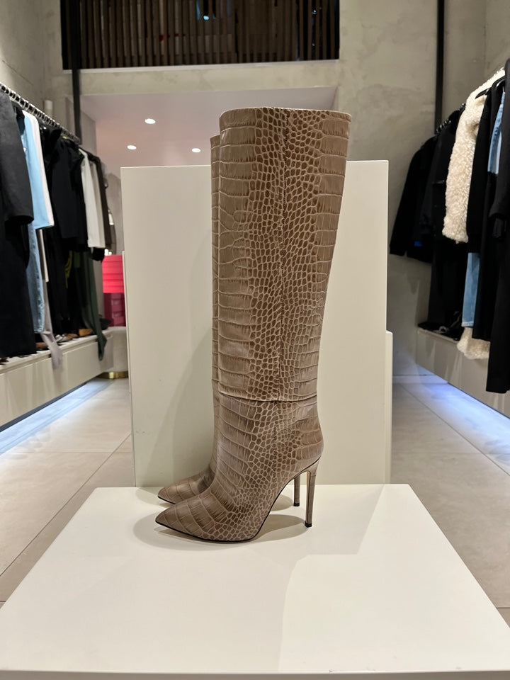 PARIS TEXAS BOOTS TAUPE 10.5