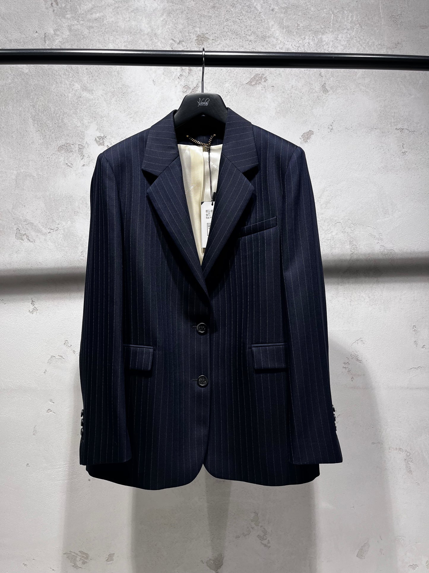 GOLDEN GOOSE JACKET MAIA navy blue