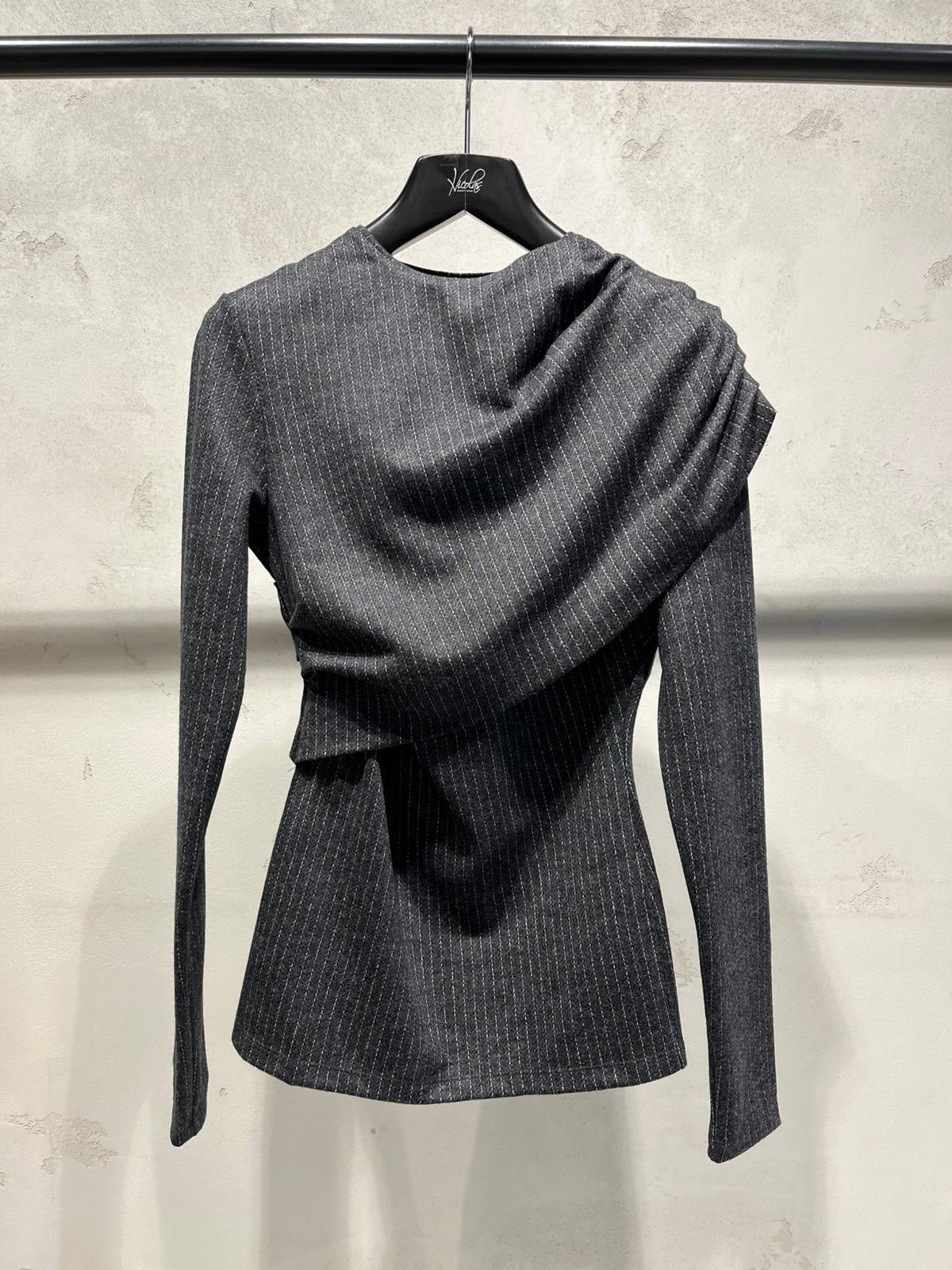 ISABEL MARANT ASNA top anthracite