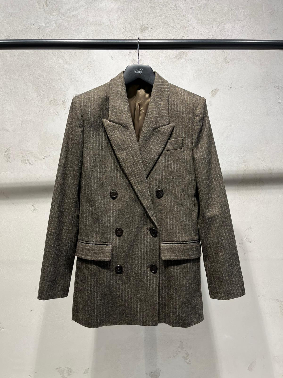 ISABEL MARANT JEVIMA jacket dark bronze
