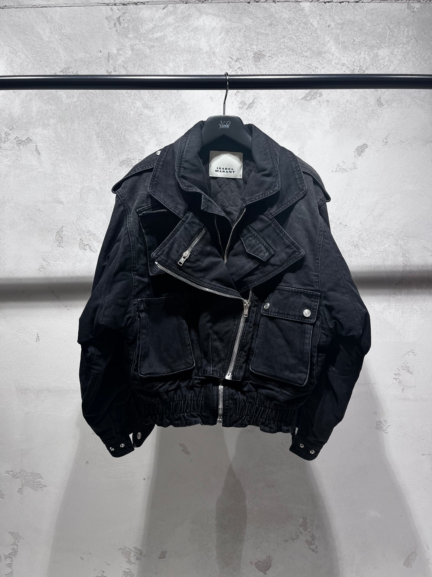 ISABEL MARANT ANELI jacket faded black