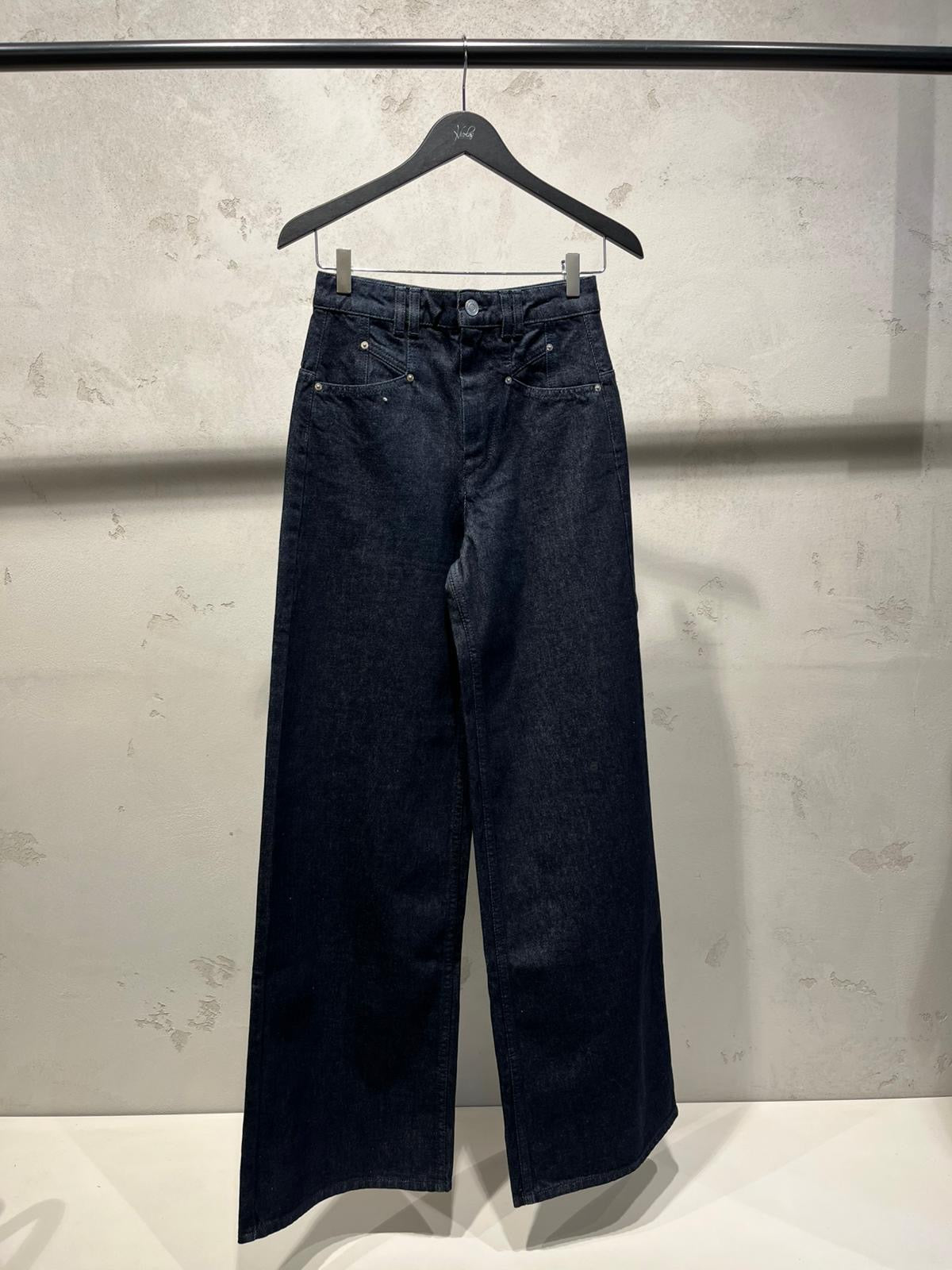 ISABEL MARANT LEMONY jeans dark blue