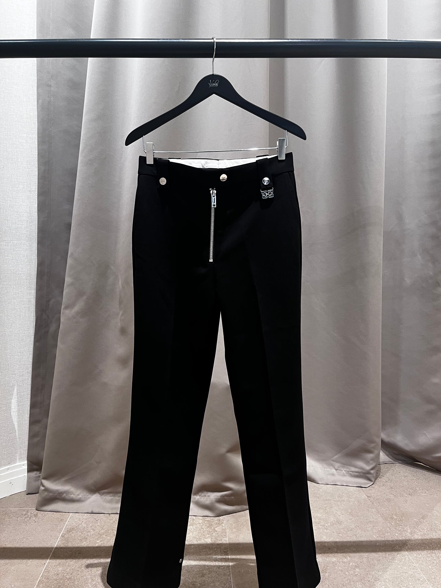 GANNI W0242 pants black