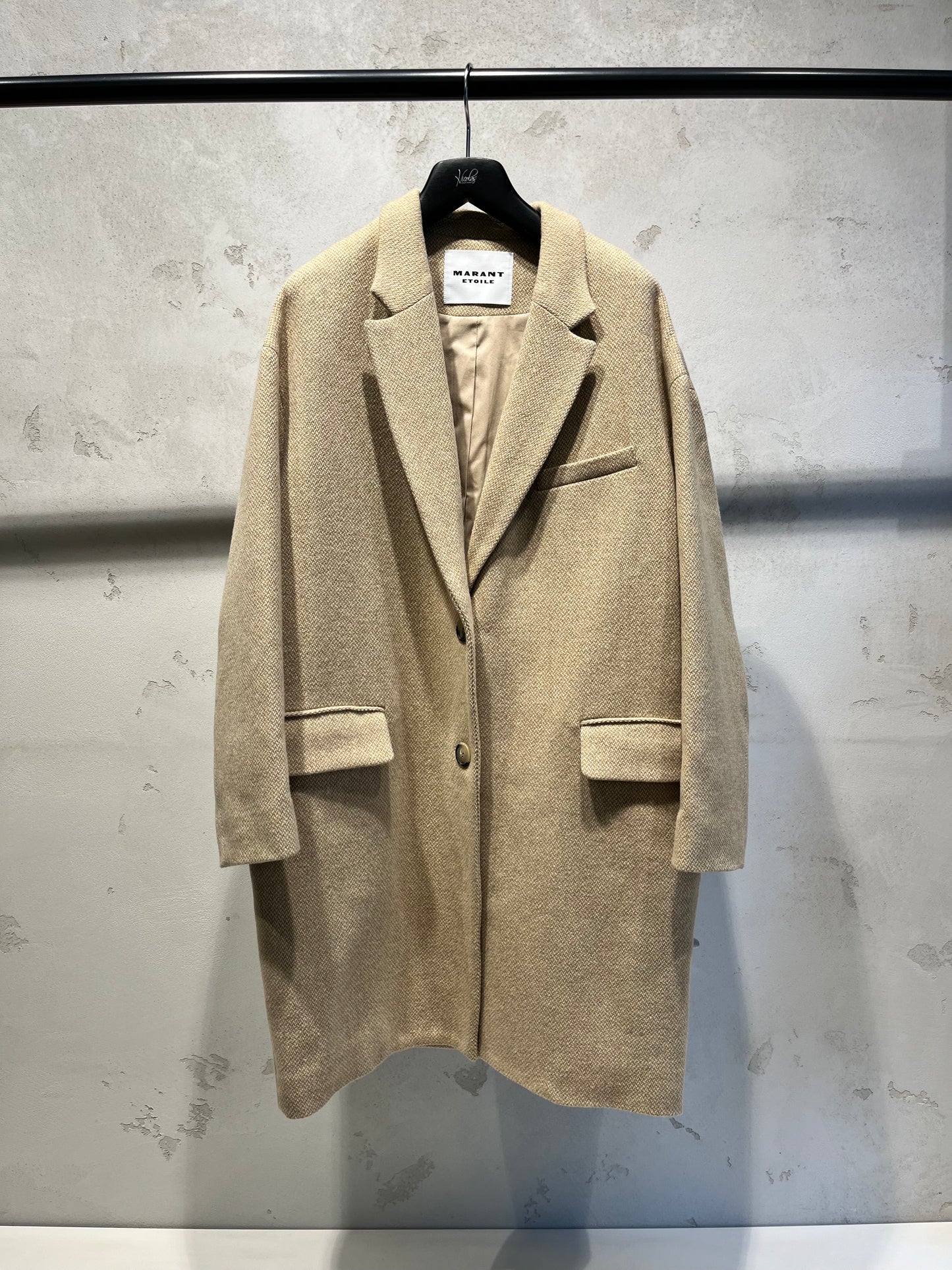 ISABEL MARANT LIMIZA coat ecru
