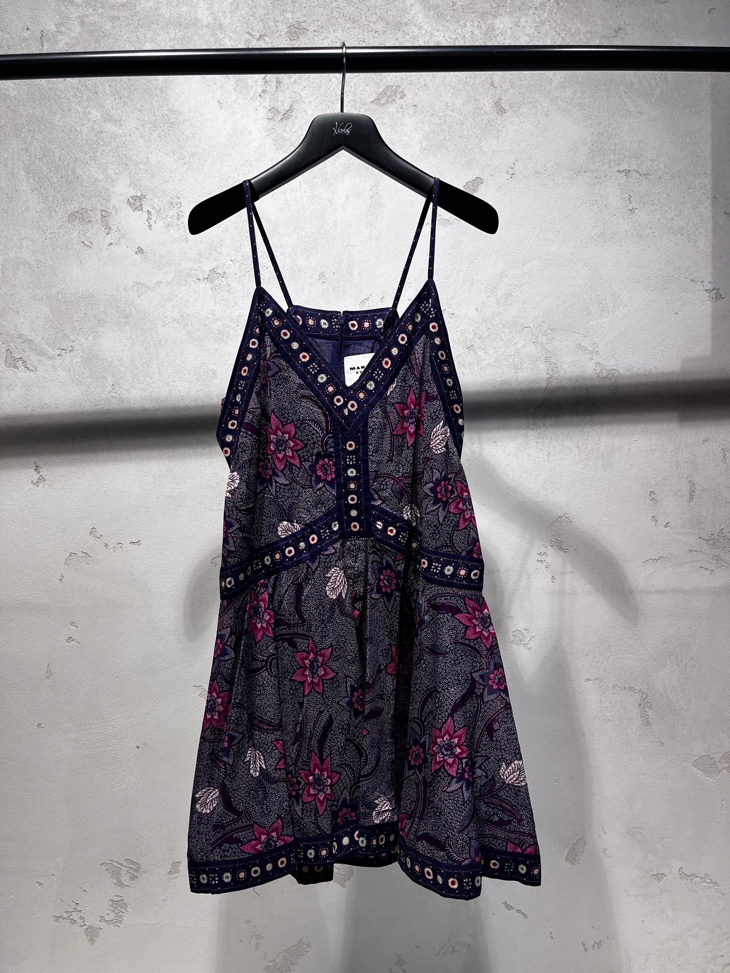 ISABEL MARANT DANIELLE dress purple