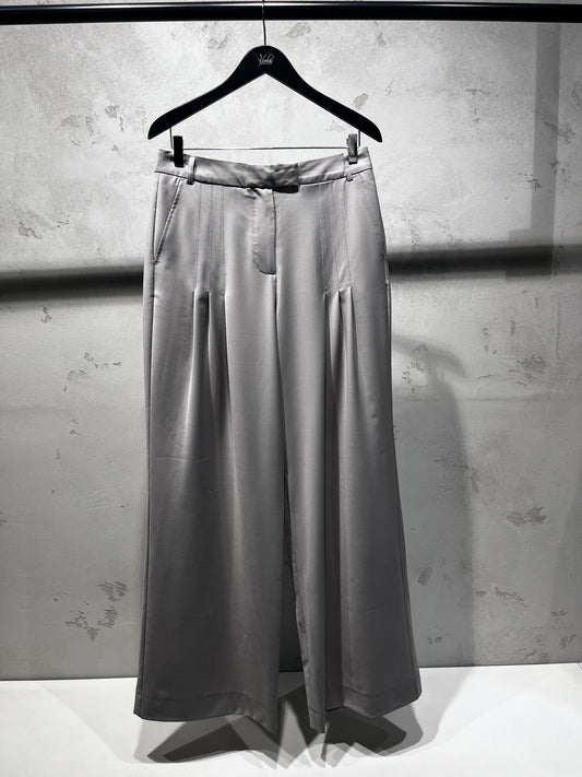 REMAIN wide suiting pants light grey
