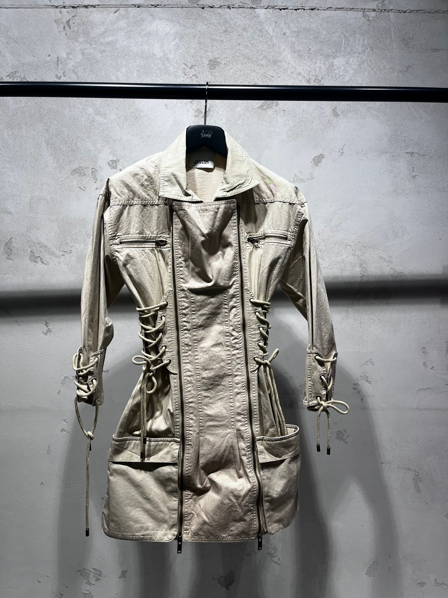 ISABEL MARANT IZARRA dress ecru