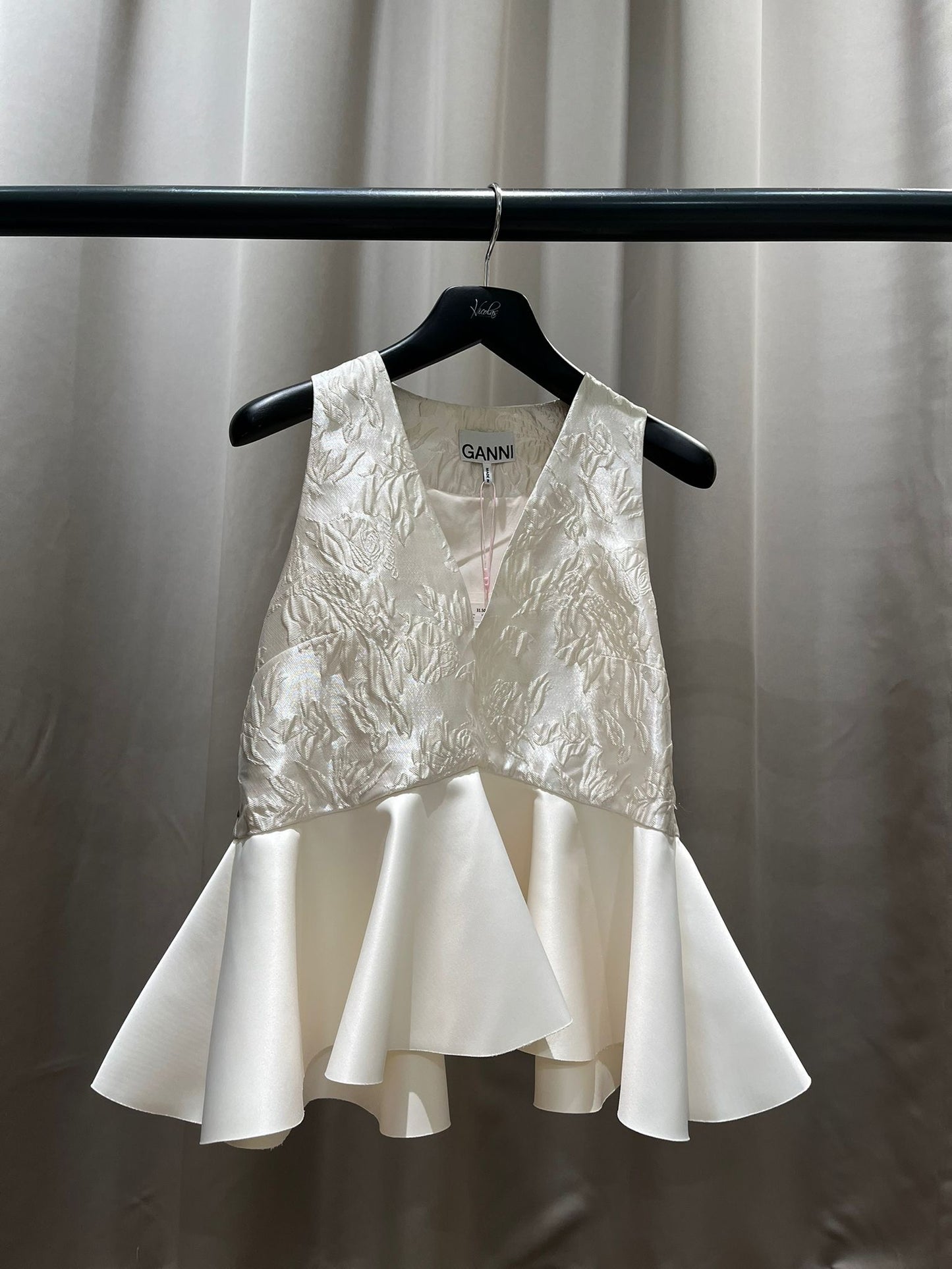 GANNI Peplum Blouse