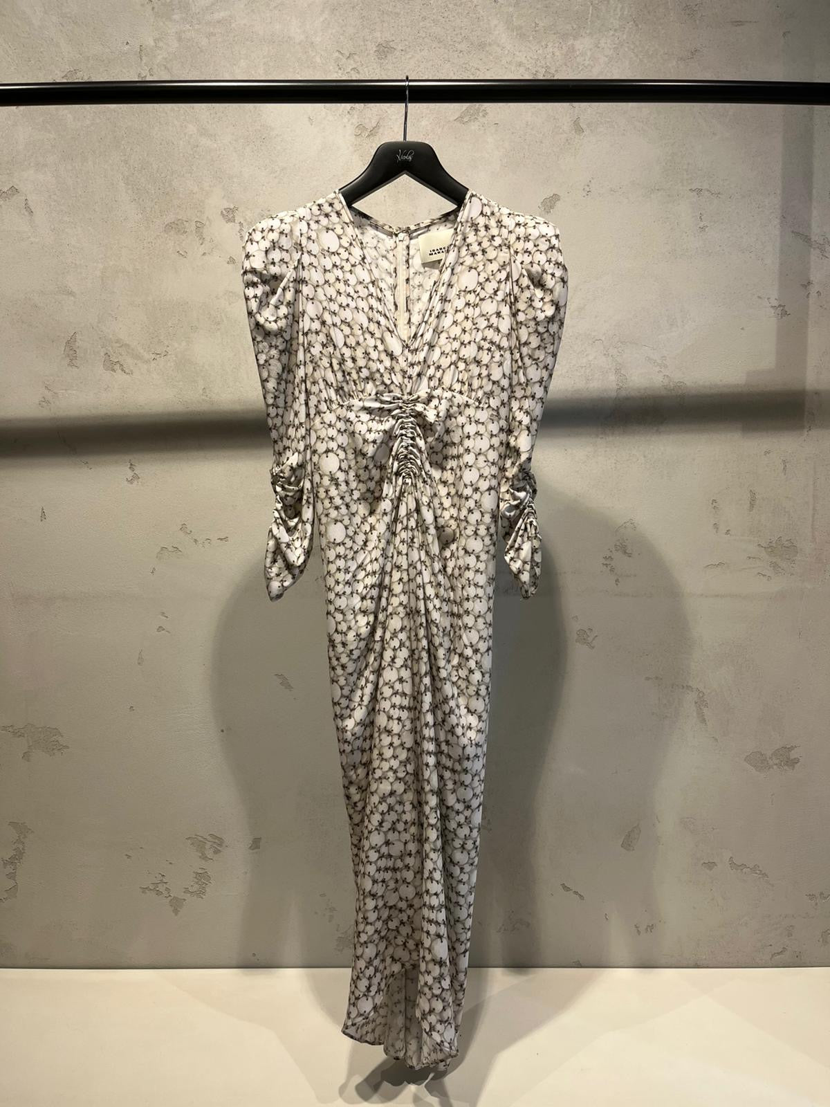 ISABEL MARANT ALBINI dress ecru