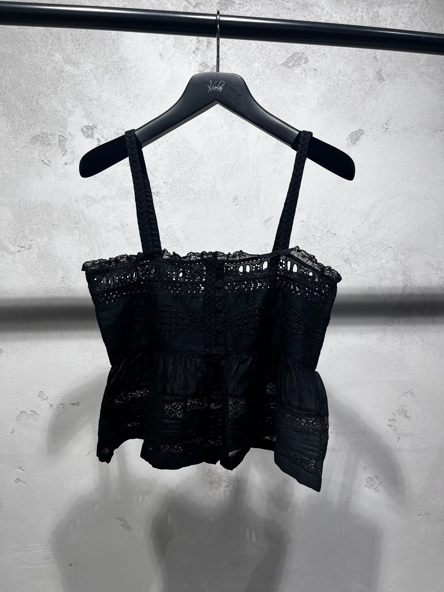 ISABEL MARANT DENYS top black