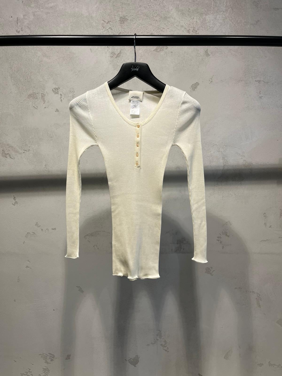 ISABEL MARANT LAMYLIC top ecru