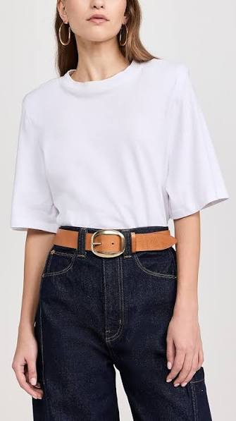ISABEL MARANT DARA belt cognac