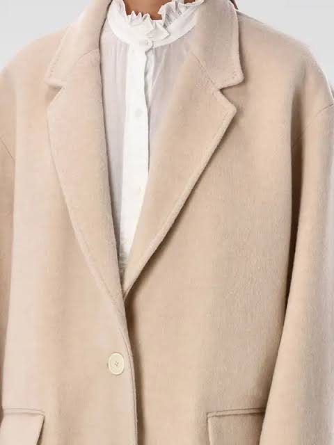 ISABEL MARANT EFEZIA coat beige
