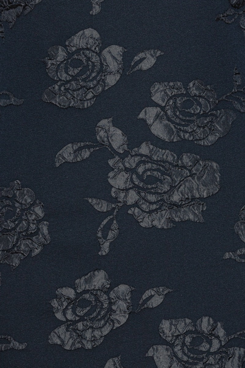 Rotate jacquard mini dress