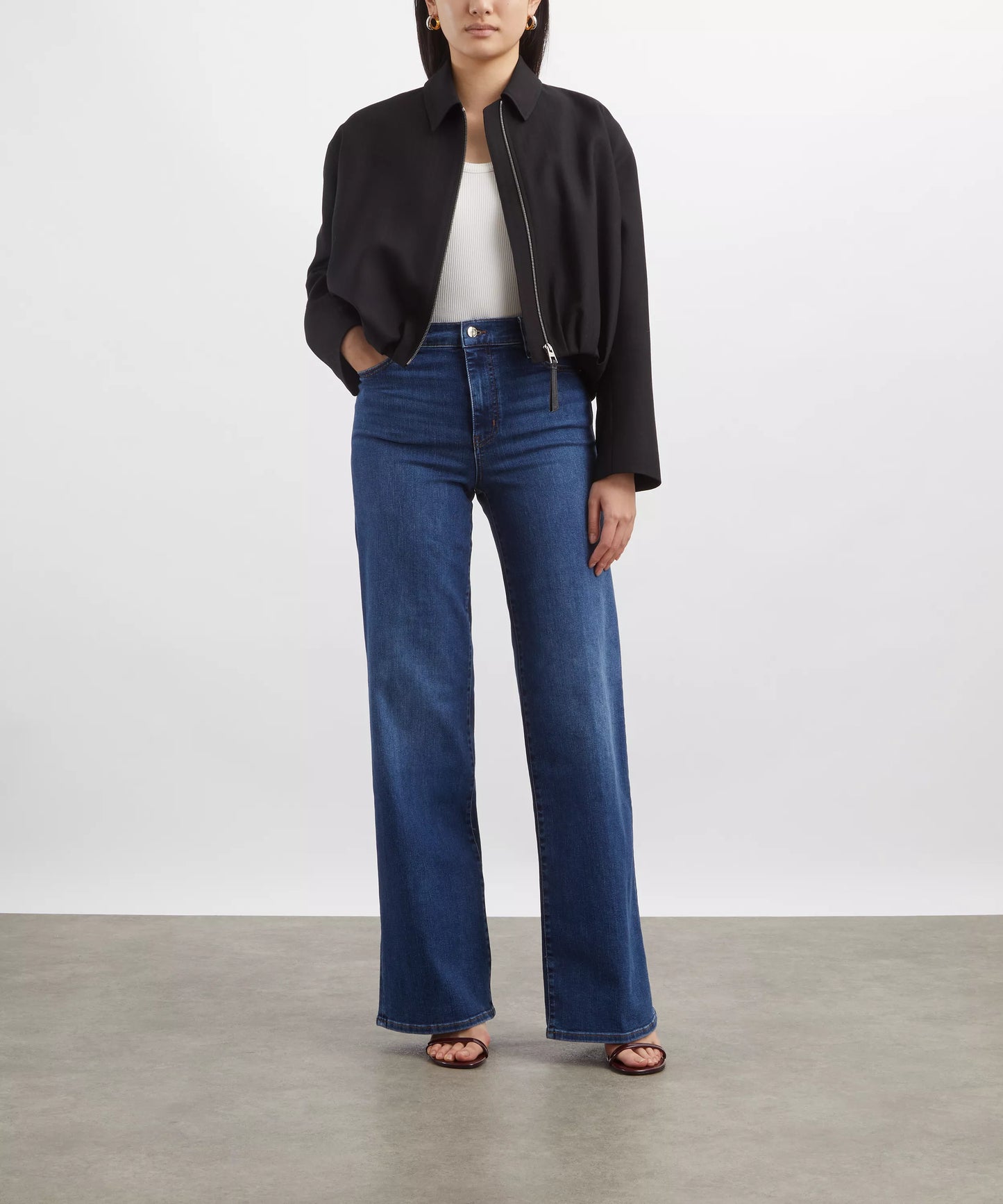 FRAME LE SLIM PALAZZO LONG jeans