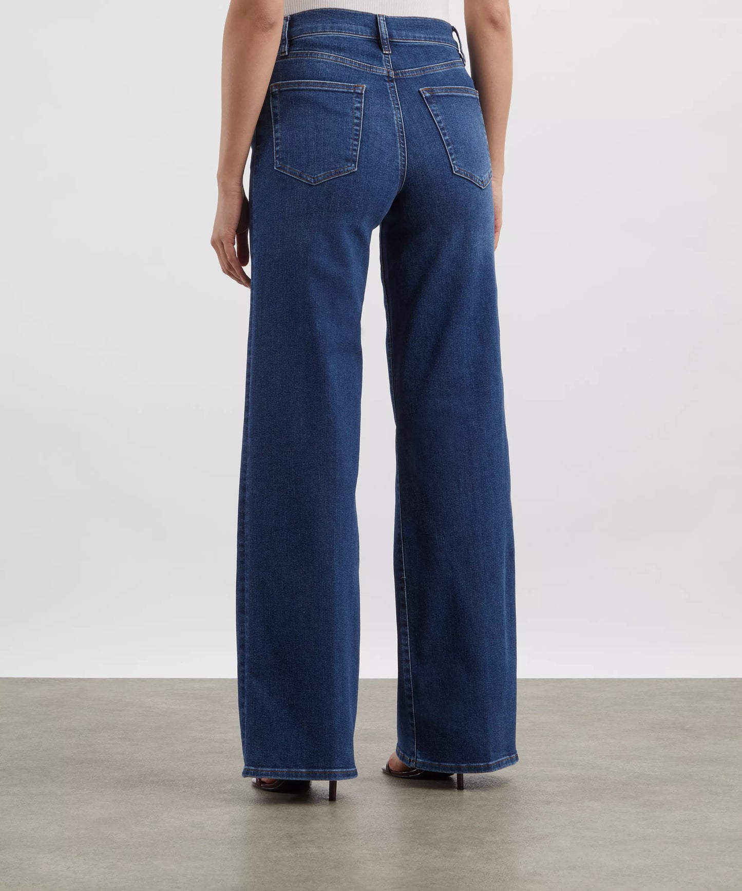 FRAME LE SLIM PALAZZO LONG jeans