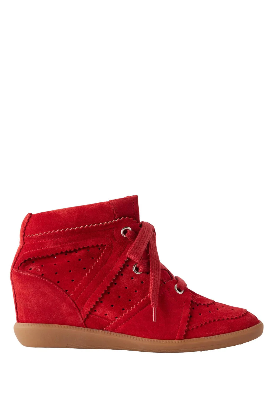 ISABEL MARANT BOBBY sneakers scarlet red