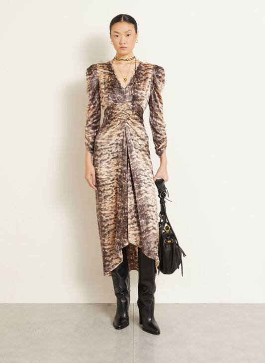 ISABEL MARANT ALBINI dress beige
