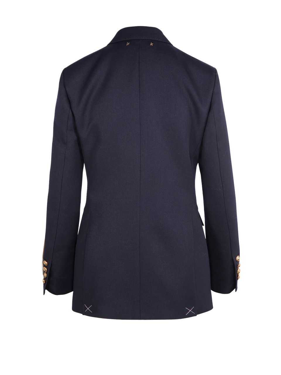 GOLDEN GOOSE P000619 double breasted blazer dark blue