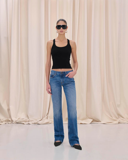 HAIKURE CARLY real blue jeans